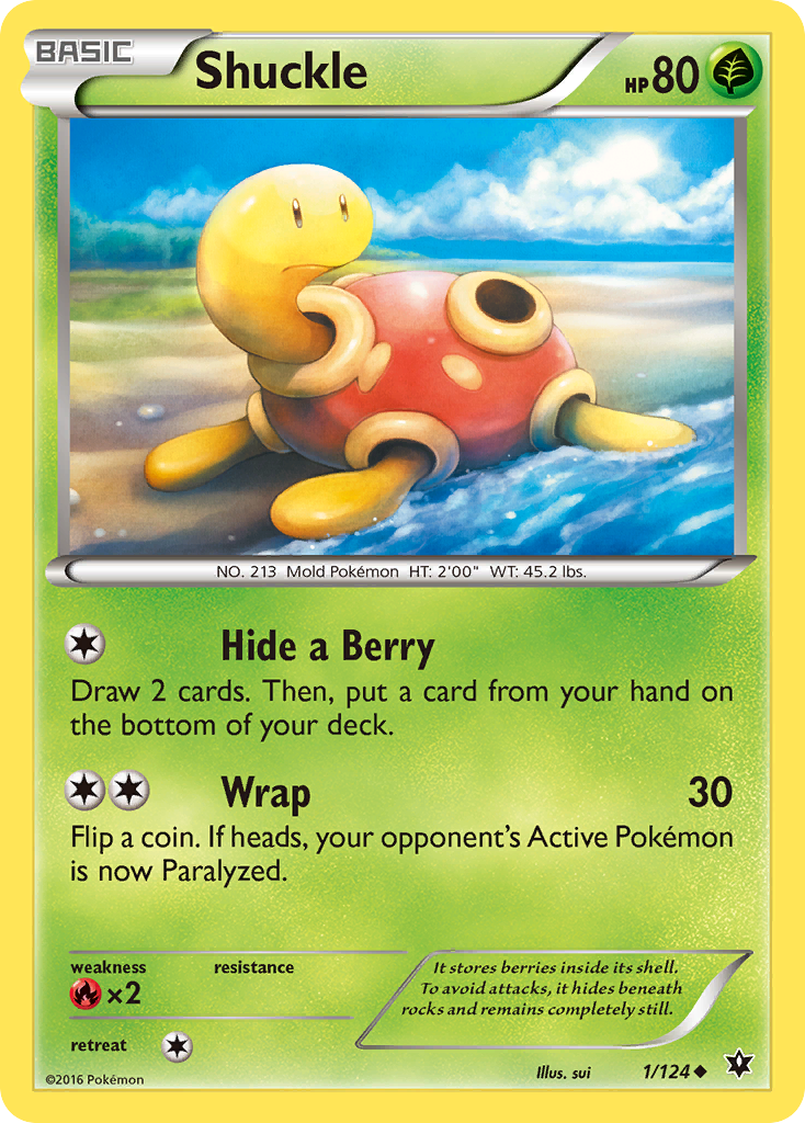 Fates Collide Shuckle #1/124